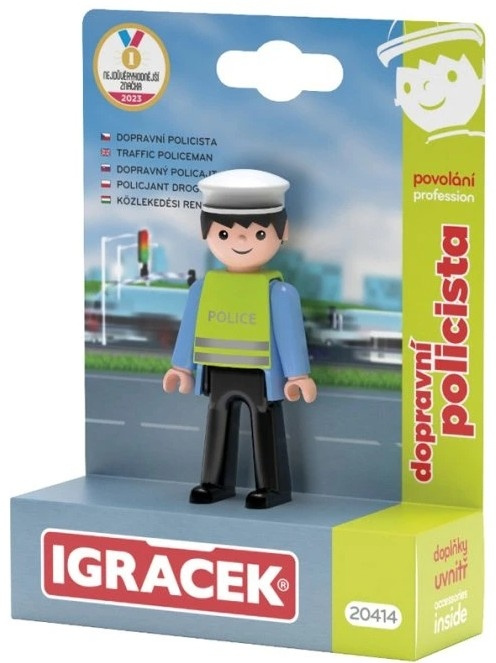 Igráček Dopravní policista - figurka s příslušenstvím