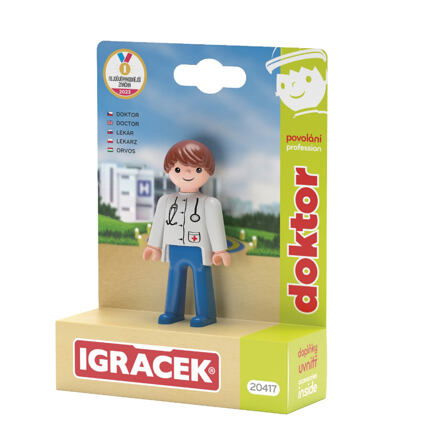 Efko IGRÁČEK Doktor - figurka s příslušenstvím