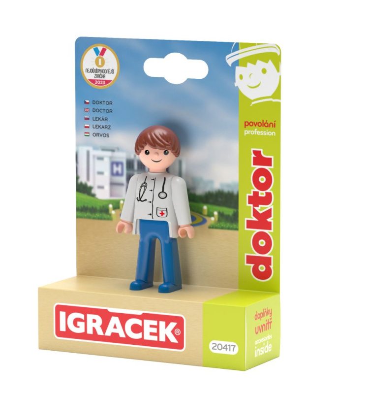 Efko IGRÁČEK Doktor - figurka s příslušenstvím