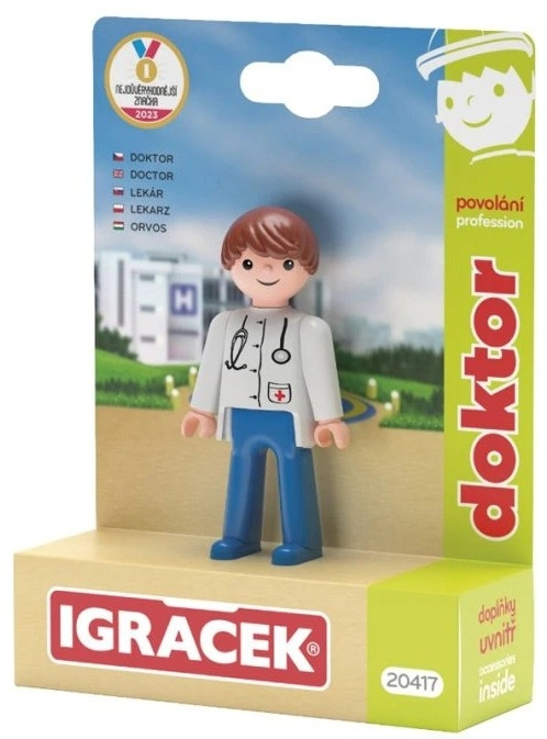Efko IGRÁČEK Doktor - figurka s příslušenstvím
