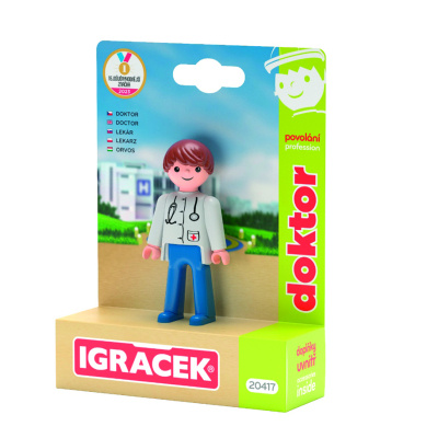 Efko IGRÁČEK Doktor - figurka s příslušenstvím
