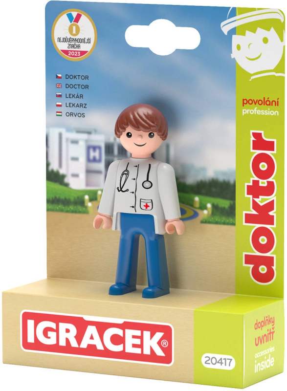 Efko IGRÁČEK Doktor - figurka s příslušenstvím