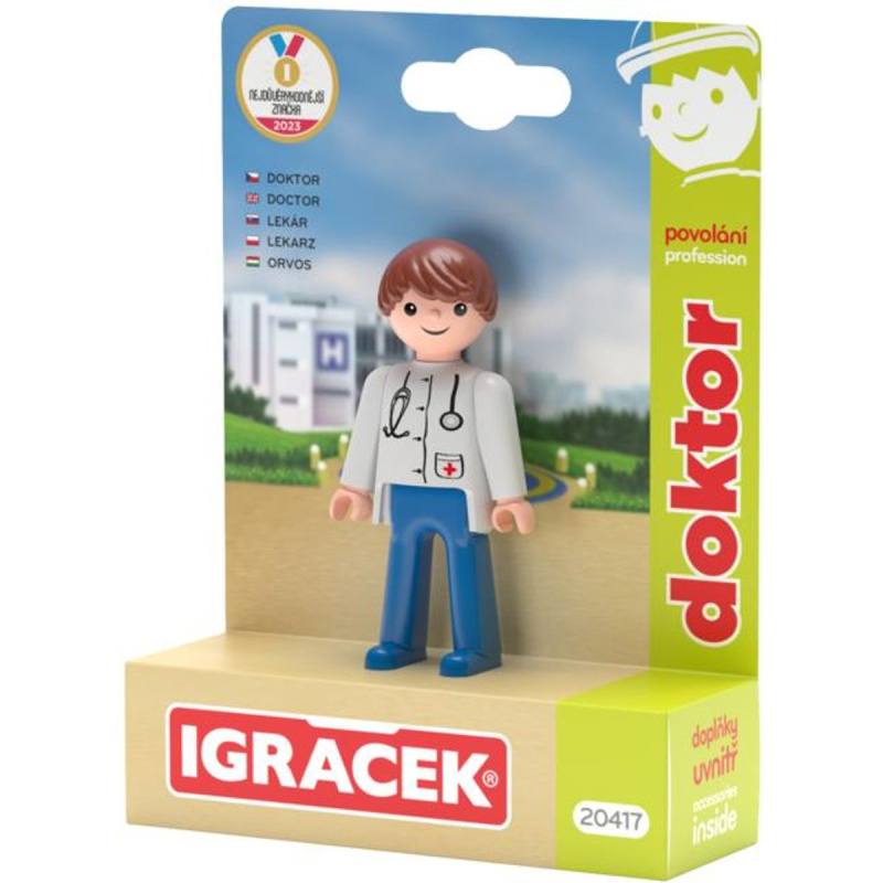 Efko IGRÁČEK Doktor - figurka s příslušenstvím
