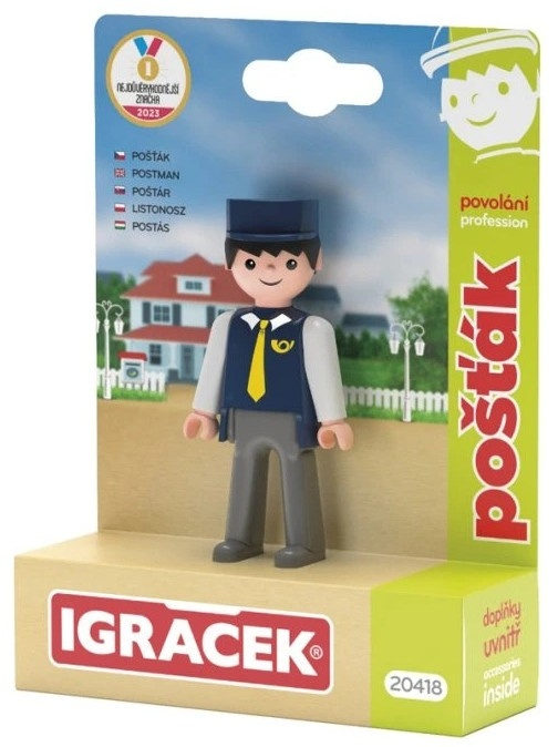Igráček Pošťák - figurka s příslušenstvím
