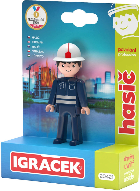 Efko IGRÁČEK Hasič - figurka s příslušenstvím