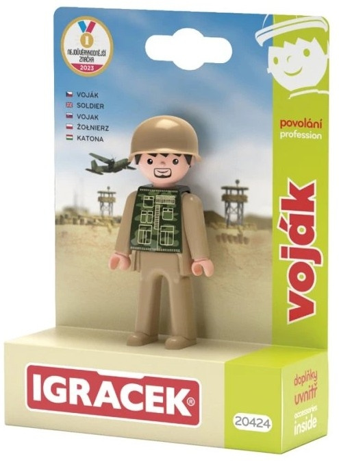 Efko IGRÁČEK Voják - figurka s příslušenstvím