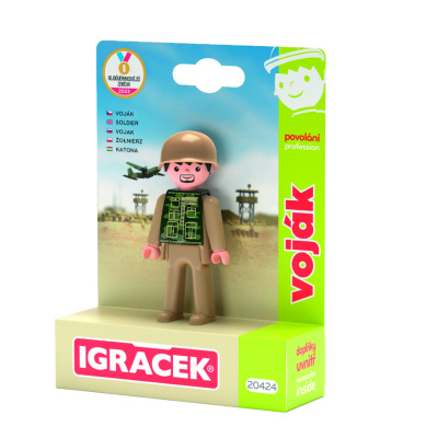 Efko IGRÁČEK Voják - figurka s příslušenstvím