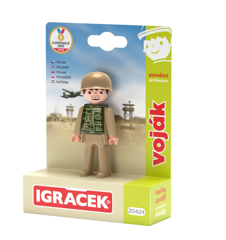 Efko IGRÁČEK Voják - figurka s příslušenstvím