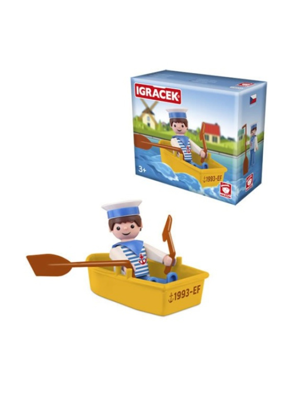 IGRÁČEK - Námořník s lodičkou EFKO – karton, s.r.o.