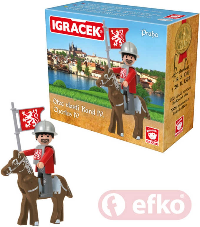IGRÁČEK - Karel IV. - Praha EFKO – karton, s.r.o.