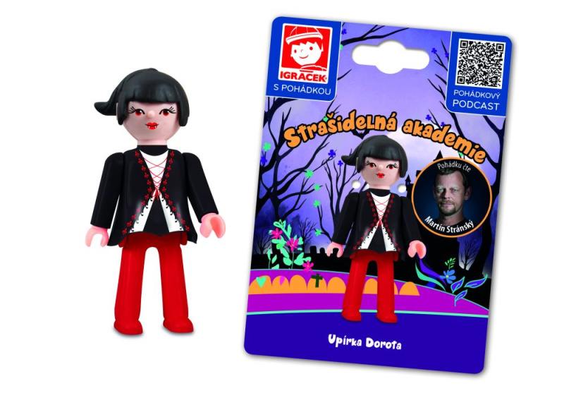 Igráček s pohádkou Strašidelná akademie - Upírka Dorota EFKO – karton, s.r.o.