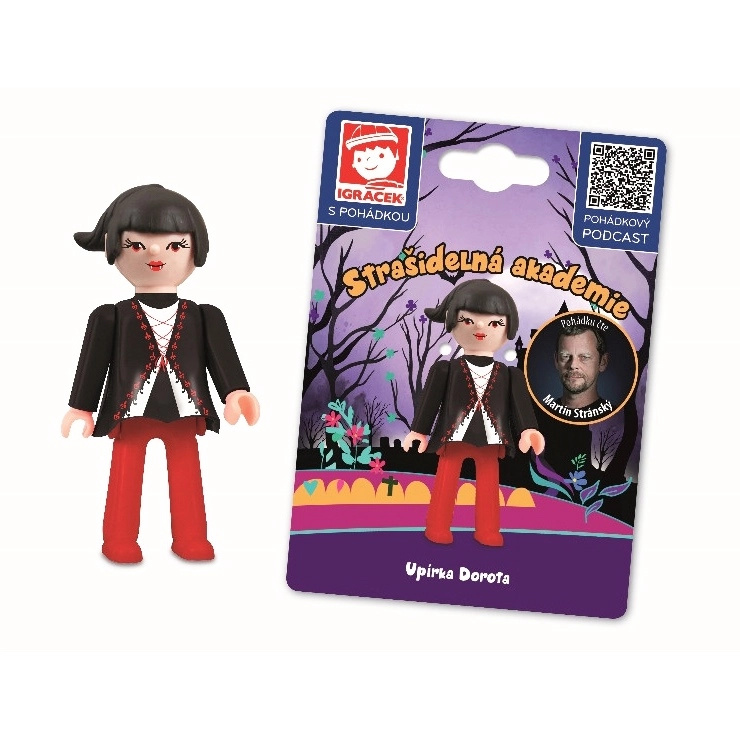 Igráček s pohádkou Strašidelná akademie - Upírka Dorota EFKO – karton, s.r.o.
