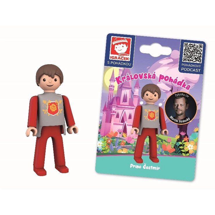 Igráček s pohádkou Královská pohádka - Princ Čestmír EFKO – karton, s.r.o.