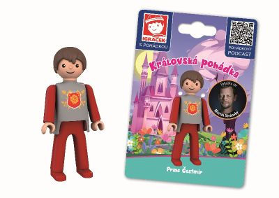 Igráček s pohádkou Královská pohádka - Princ Čestmír EFKO – karton, s.r.o.