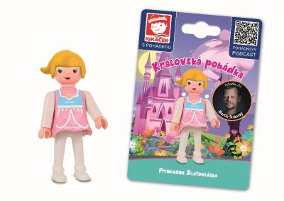 Igráček s pohádkou Královská pohádka - Princezna Zlatovláska EFKO – karton, s.r.o.