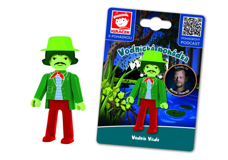 Igráček s pohádkou Vodnická pohádka - Vodník Vilda EFKO – karton, s.r.o.