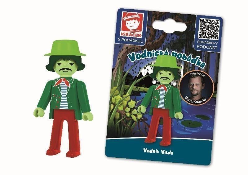 Igráček s pohádkou Vodnická pohádka - Vodník Vilda EFKO – karton, s.r.o.