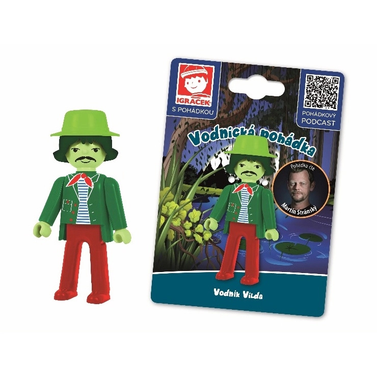 Igráček s pohádkou Vodnická pohádka - Vodník Vilda EFKO – karton, s.r.o.