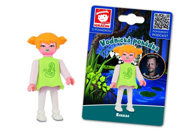 Igráček s pohádkou Vodnická pohádka - Víla Rusalka EFKO – karton, s.r.o.