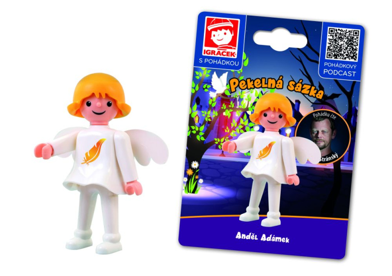Igráček s pohádkou Pekelná sázka - Anděl Adámek EFKO – karton, s.r.o.