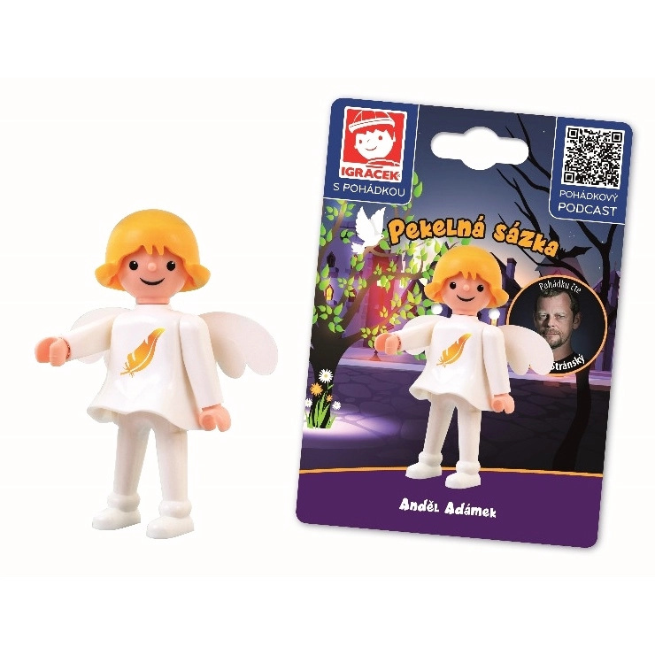 Igráček s pohádkou Pekelná sázka - Anděl Adámek EFKO – karton, s.r.o.
