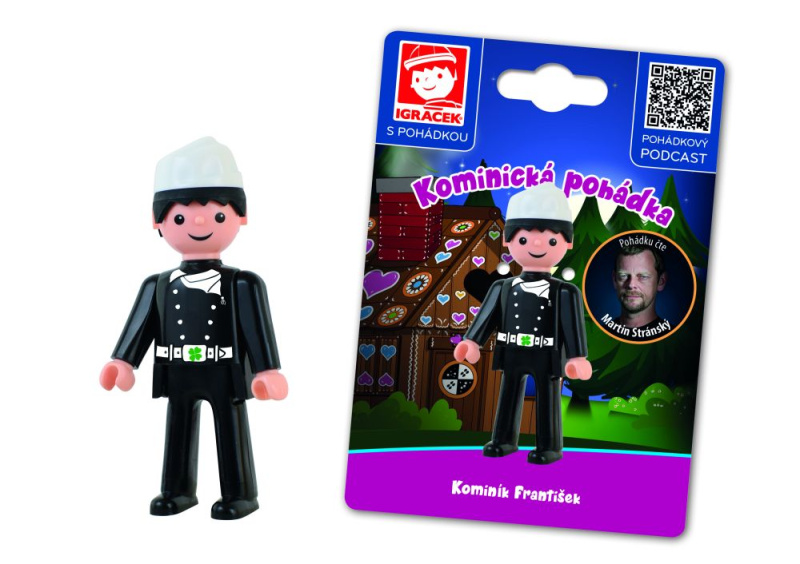 Igráček s pohádkou Kominická pohádka - Kominík František EFKO – karton, s.r.o.