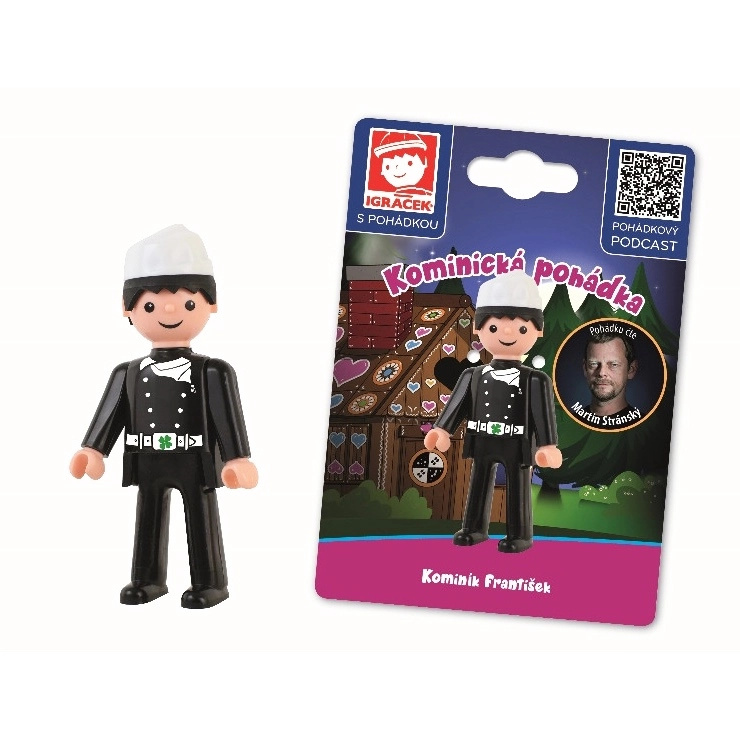 Igráček s pohádkou Kominická pohádka - Kominík František EFKO – karton, s.r.o.