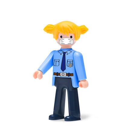 Igráček pomáhej - Policistka EFKO – karton, s.r.o.