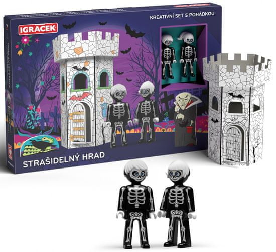 IGRÁČEK Strašidelná věž - kreativní set s pohádkou EFKO – karton, s.r.o.
