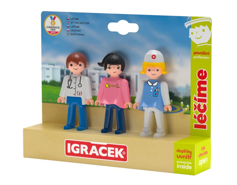 Efko IGRÁČEK Trio Léčíme - Doktor, Sestřička a Pacientka