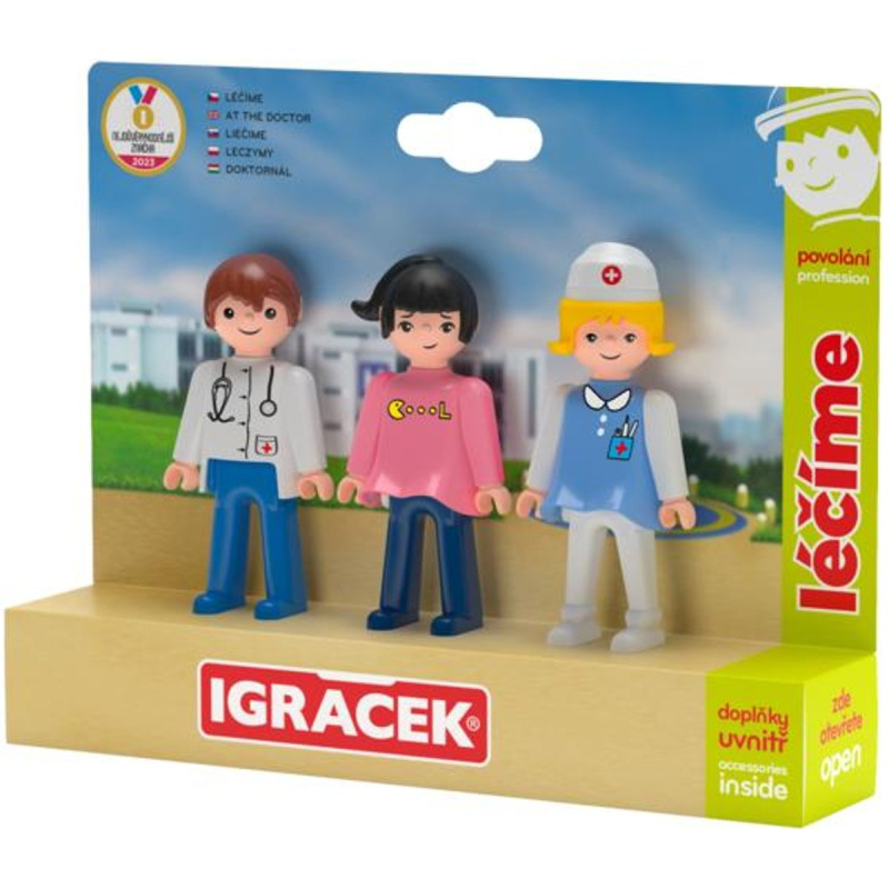 Efko IGRÁČEK Trio Léčíme - Doktor, Sestřička a Pacientka