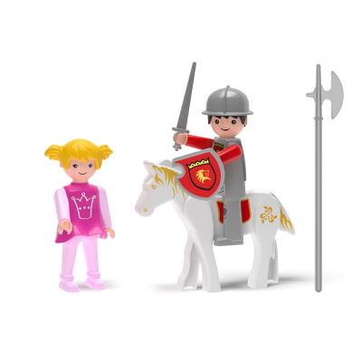 Efko IGRÁČEK Trio - Princezna, Rytíř a bílý kůň