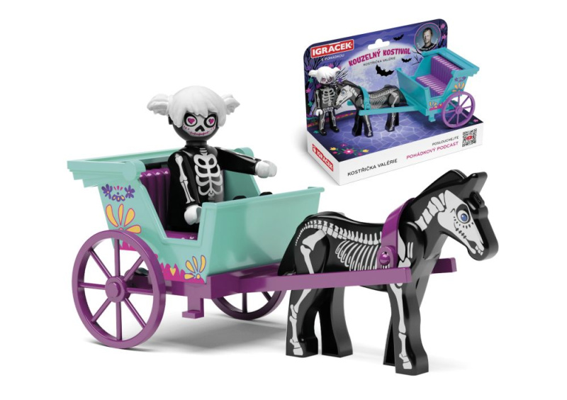 Igráček s pohádkou - Kostřička Valerie a Kouzelný kostival EFKO – karton, s.r.o.