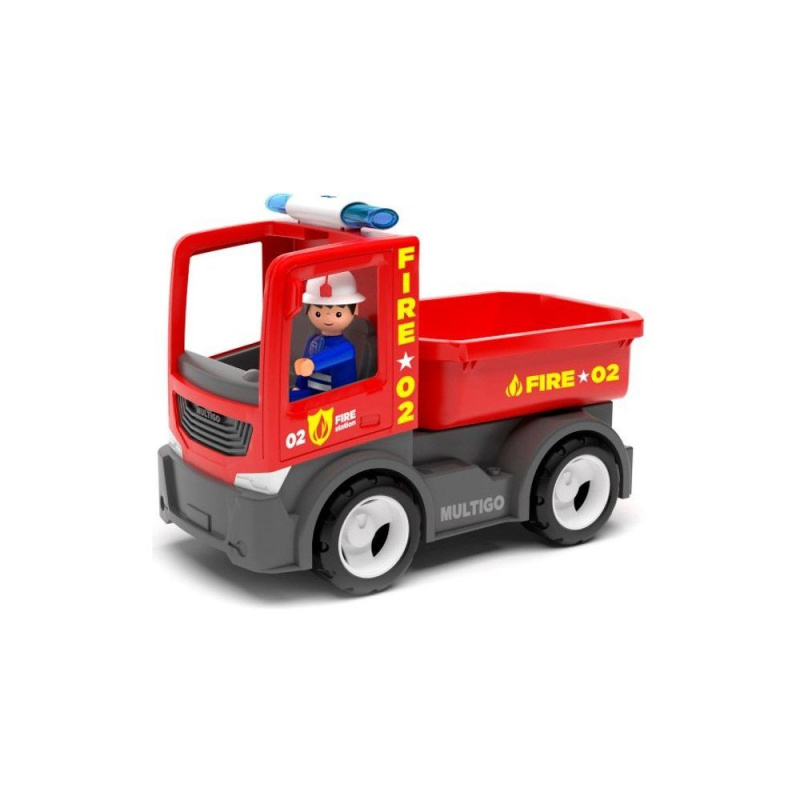 MultiGO Fire - valníček s řidičem