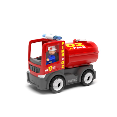 ECO MultiGO Fire - Cisterna s hasičem - auto s Igráčkem