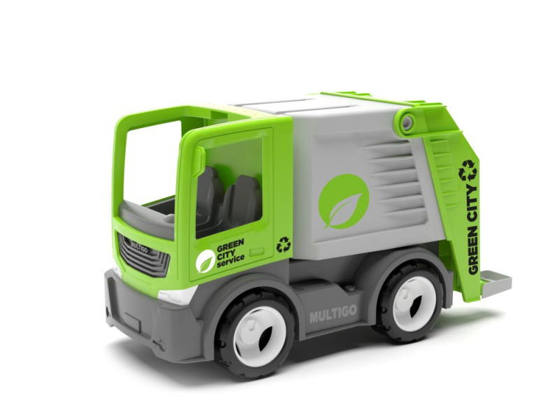 ECO MultiGO City - Popelářské auto s popelářem - auto s Igráčkem