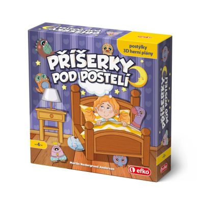 Příšerky pod postelí - dětská postřehová hra