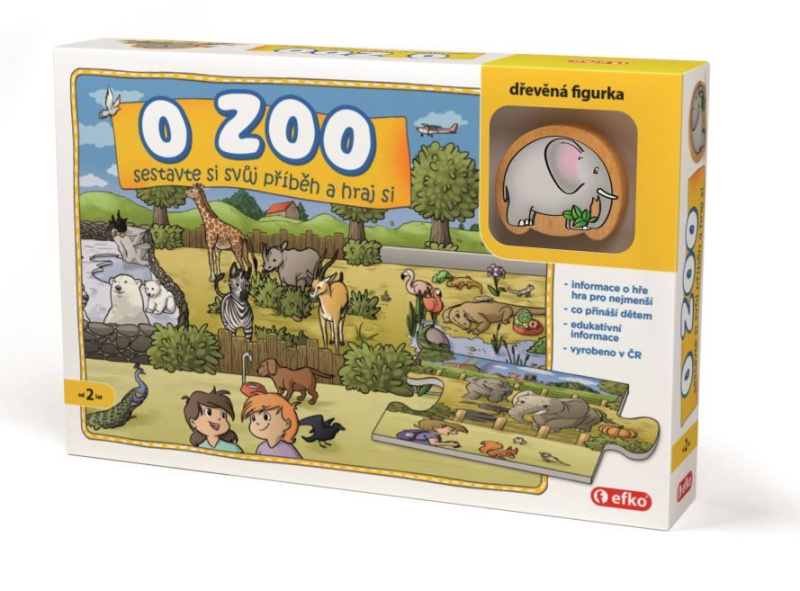 Efko Hra " O ZOO " skládej a vyprávěj příběhy