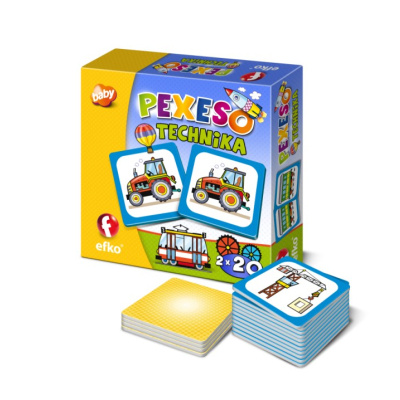 Efko Pexeso TECHNIKA BABY