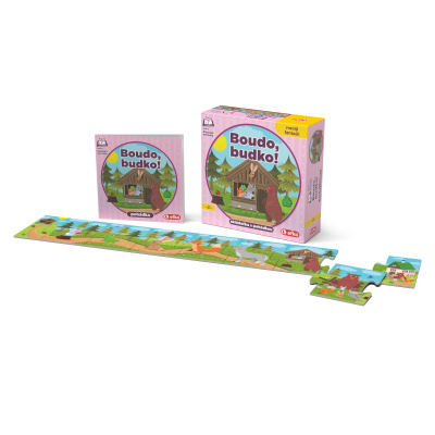 Efko Boudo, budko - skládačka s pohádkou