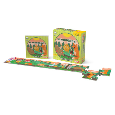 Efko O koblížkovi - skládačka s pohádkou