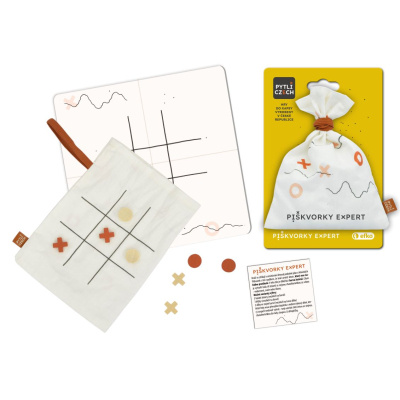 Pytlíczech Piškvorky EXPERT - logická hra do kapsy