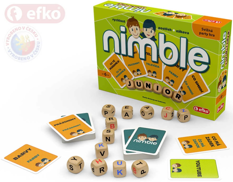 Efko NIMBLE PRO DĚTI - JUNIOR, párty hra