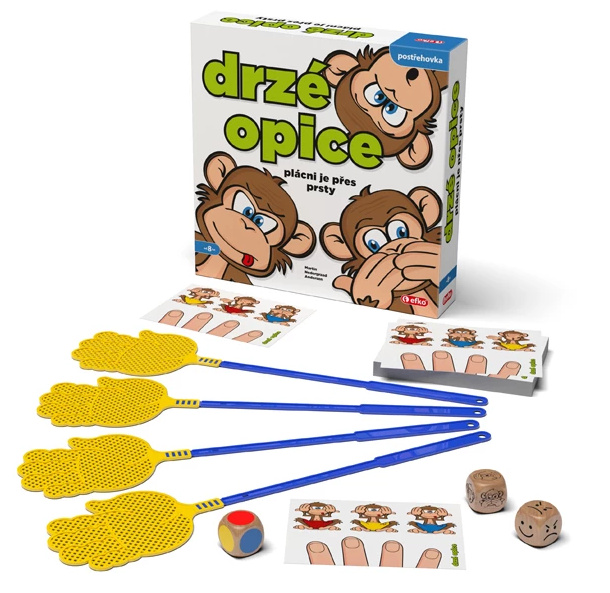 Drzé opice - zábavná postřehová hra