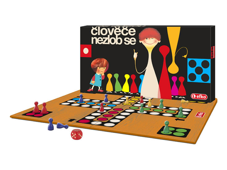 Efko Člověče, nezlob se! společenská hra Retro