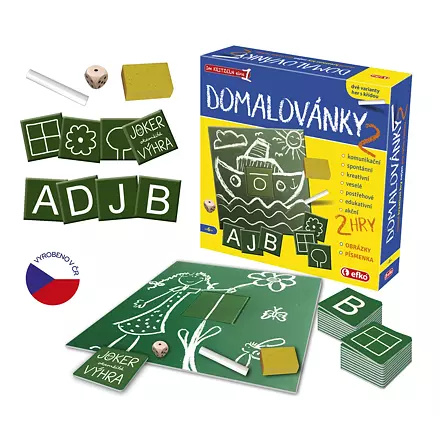Efko DOMALOVÁNKY 2 "OBRÁZKY A PÍSMENKA"