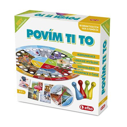 Efko Povím ti to  - edukativní set her