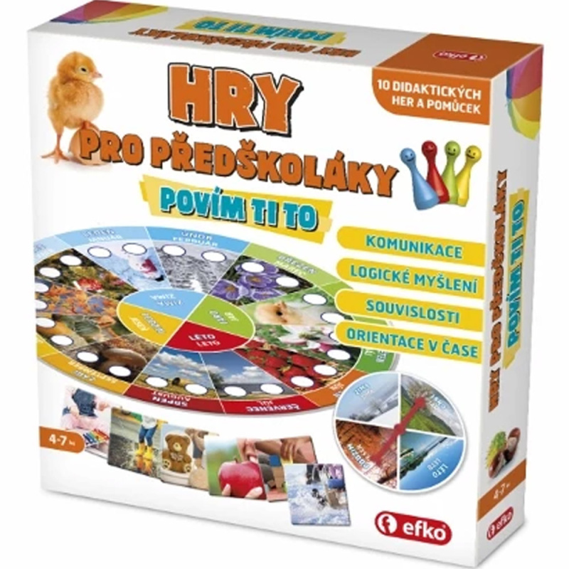 Efko Povím ti to  - edukativní set her