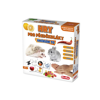 Hry pro předškoláky - Vnímám to