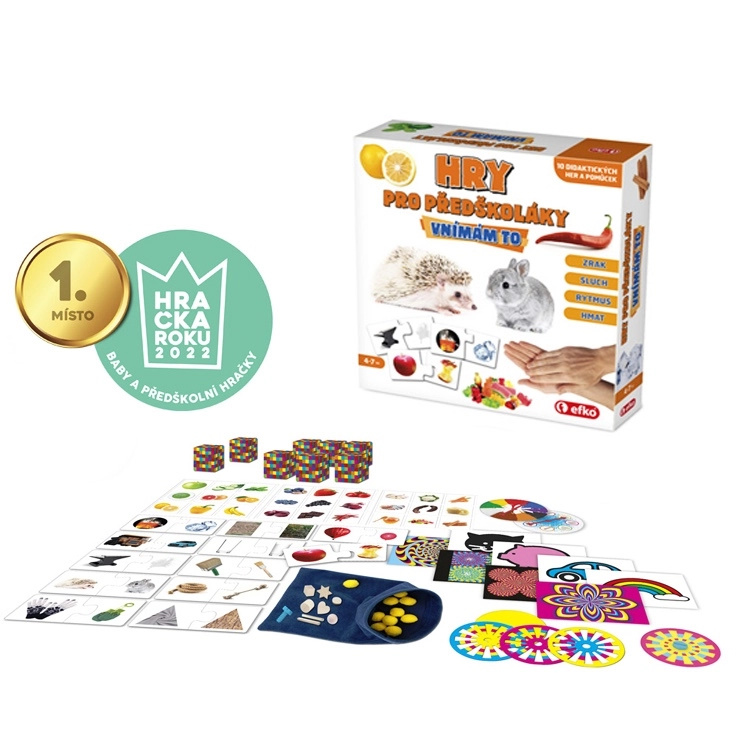 Hry pro předškoláky - Vnímám to